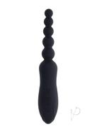 Playboy Let It Bead Rechargeable Silicone Anal Beads - Black